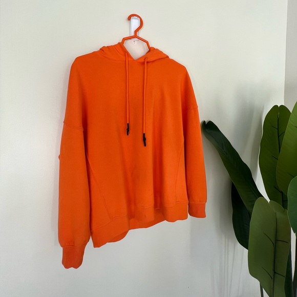 H&M Divided Orange Oversized Hoodie - Picture 3 of 4